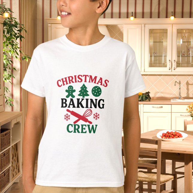Christmas Baking Crew boy T-Shirt (Creator Uploaded)