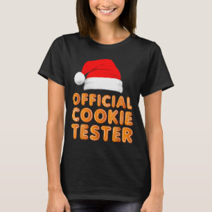 Christmas Baking Crew Cookie Tester Xmas Pajamas  T-Shirt