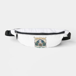 Christmas Baking Crew Snowman Chef Gingerbread Coo Fanny Pack