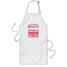 Christmas Baking Crew Supervisor Personalized