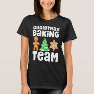 Christmas Baking Team Christmas Gingerbread Family T-Shirt