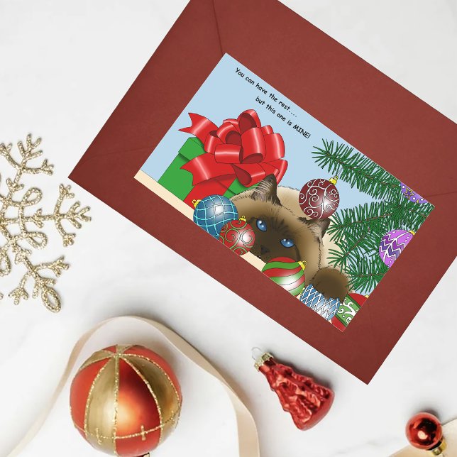 Christmas Ball Cat Sticker (Creator Uploaded)