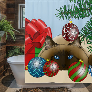 Christmas Ball Ornament Cat