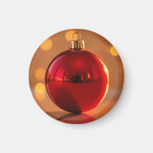 Christmas Ball Ornament Magnet