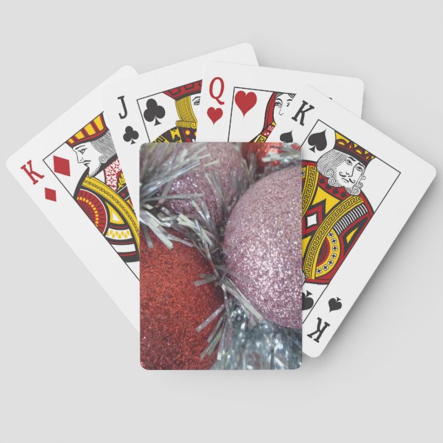 Christmas Balls Playing Cards (Back)