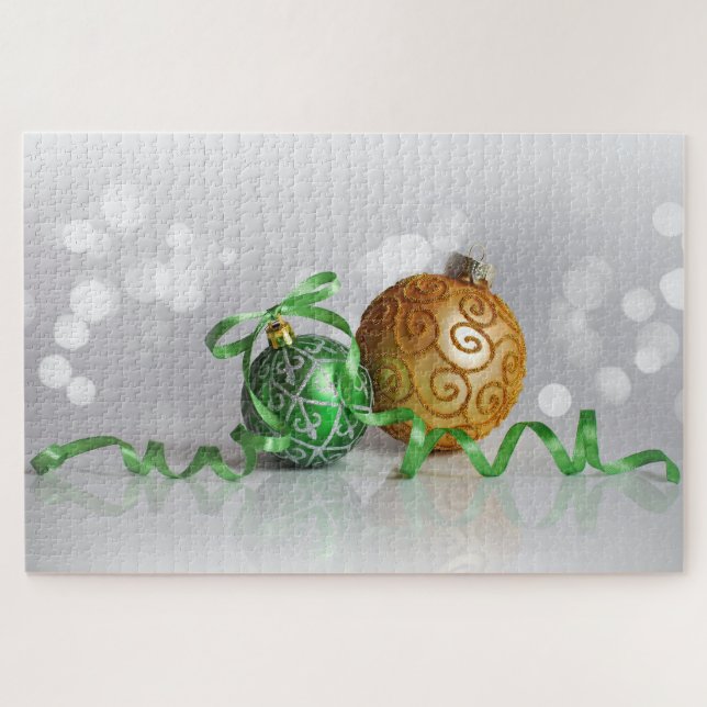 Christmas Balls Puzzle (Horizontal)