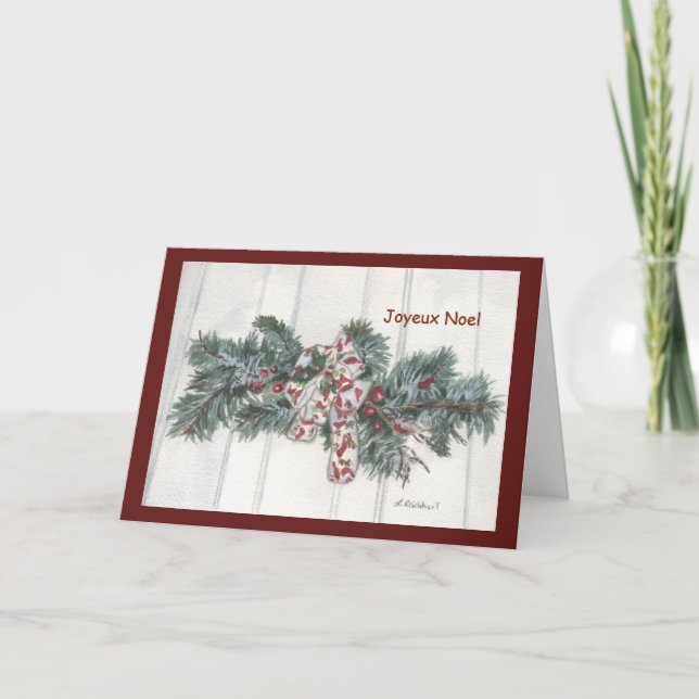 Christmas Balsam Card (Front)