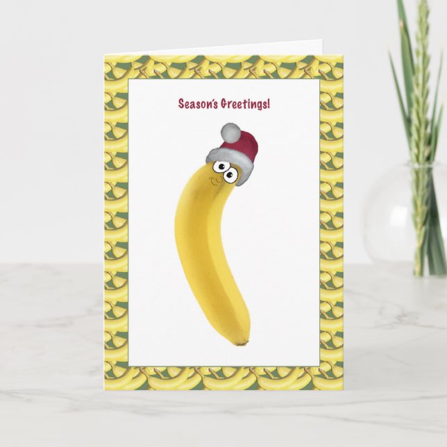 Christmas Banana! Holiday Card (Front)