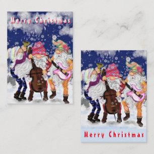 Christmas Band - Happy Song - Celebration - Funny Card