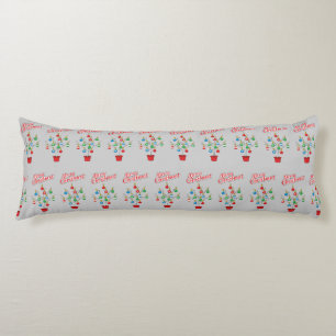 Christmas Bare Branch Tree - Merry Christmas Body Pillow