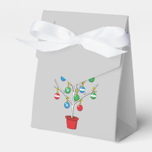 Christmas Bare Branch Tree - Merry Christmas Favor Box