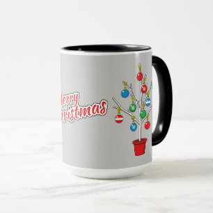Christmas Bare Branch Tree - Merry Christmas Mug