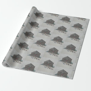 Christmas Barn Gift Wrap