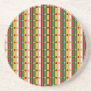Christmas Bars Acrylic Tray Coaster