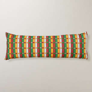 Christmas Bars Body Pillow