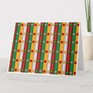 Christmas Bars Card