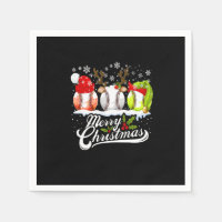 Christmas Baseball Ball Santa Hat Elf Reindeer Fun