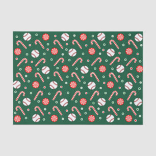 Christmas Baseball Holiday Gift Tissue Paper