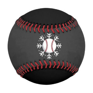Christmas Baseball Snowflake Sport Hit hom run 