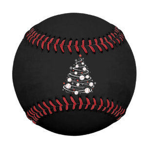 Christmas Baseball Tree Xmas Trees Baseball Lover 