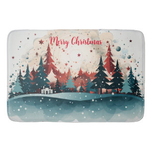 Christmas Bath Mat