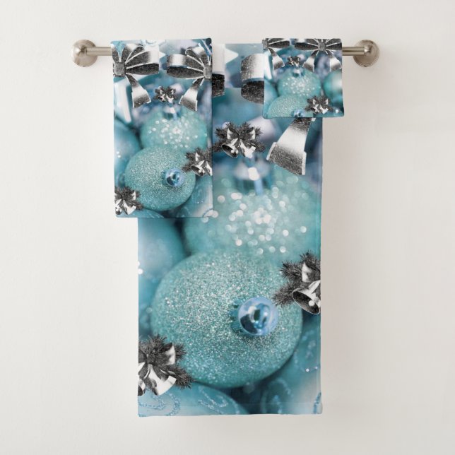 Christmas Bath Towel Sets (Insitu)