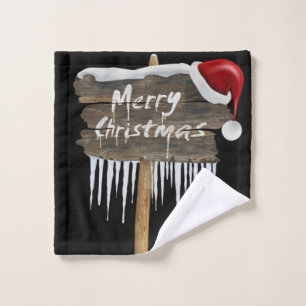 Christmas Bath Towel Sets, Merry Christmas