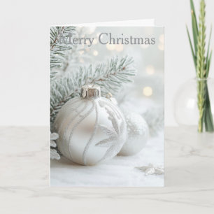 Christmas Bauble Holiday Card