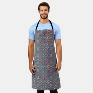Christmas bauble pattern apron