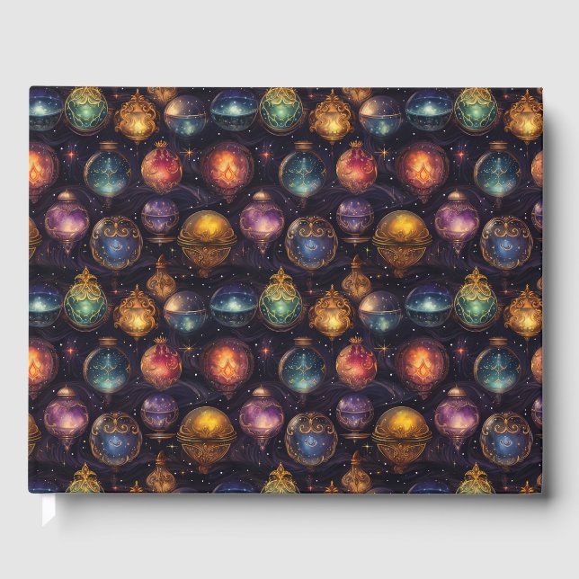 Christmas Baubles Guestbook (Front)