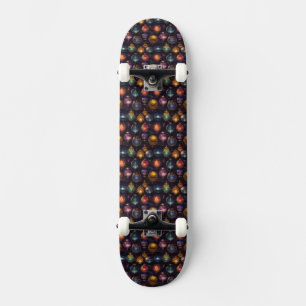 Christmas Baubles Skateboard