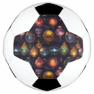Christmas Baubles Soccer Ball