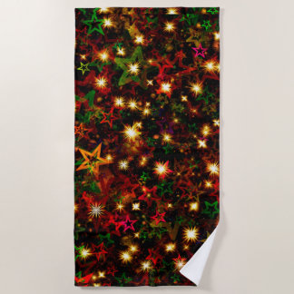 Christmas Beach Towel