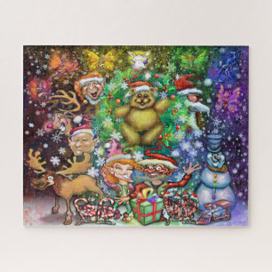 Christmas Bear Jigsaw Puzzle