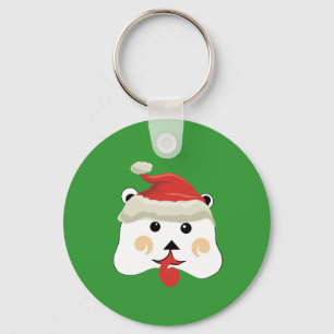 Christmas Bear Keychain