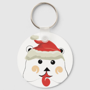 Christmas Bear Keychain