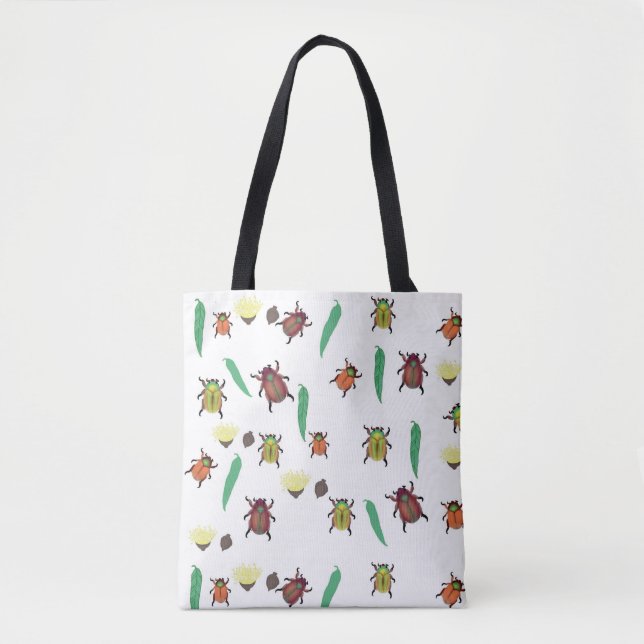 Christmas beatles tote bag (Front)