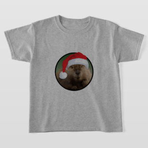 Christmas Beaver - Kids' Basic T-Shirt