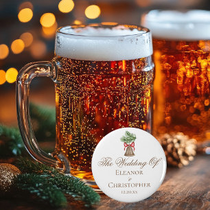 Christmas Bell Customized Holiday Wedding Favour Bottle Opener