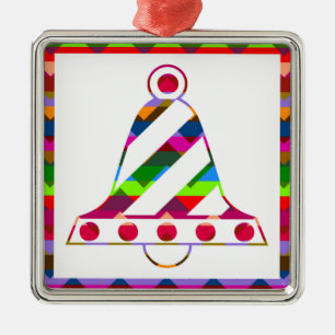 Christmas Bell Metal Ornament