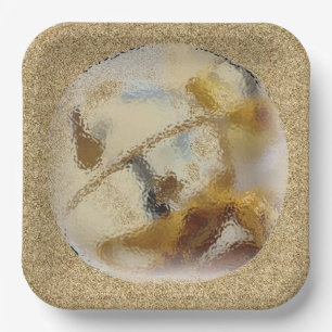 Christmas Bell  Paper Plate