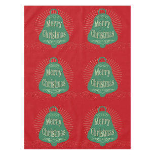 Christmas bell tablecloth