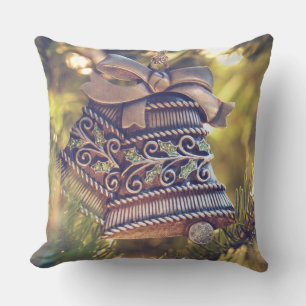 Christmas Bell Throw Pillow