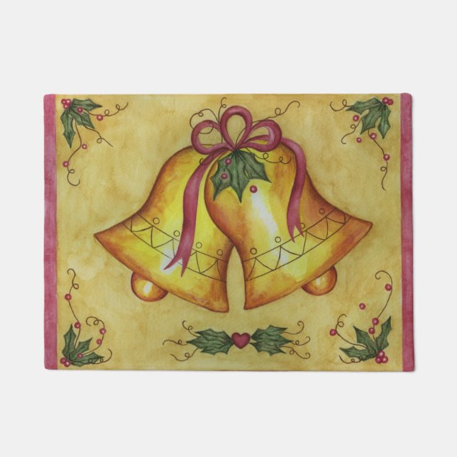 Christmas Bells Doormat (Front)