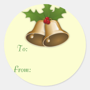 Christmas Bells Gift Tags