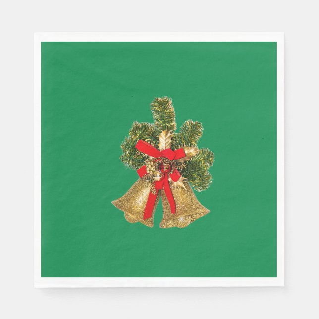 Christmas Bells Napkin (Front)