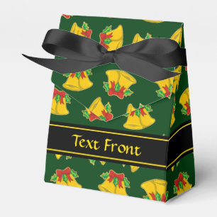 Christmas Bells Pattern Favor Box
