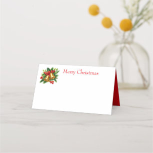 Christmas Bells Place Card