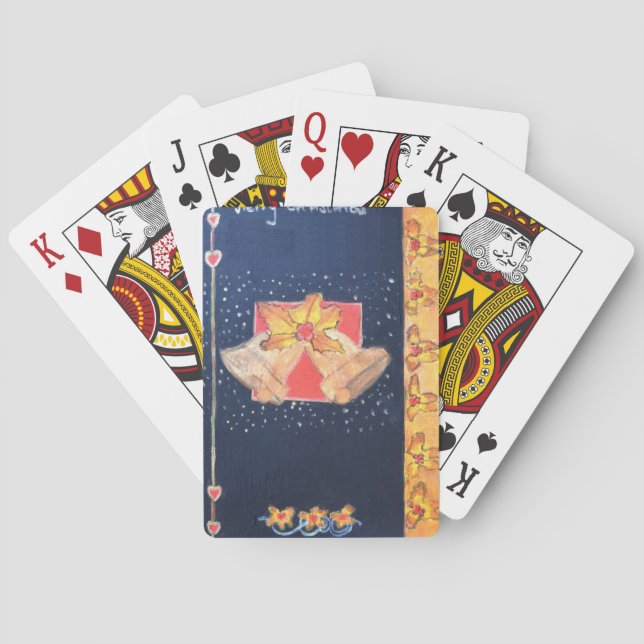 Christmas Bells Playing Cards (Back)