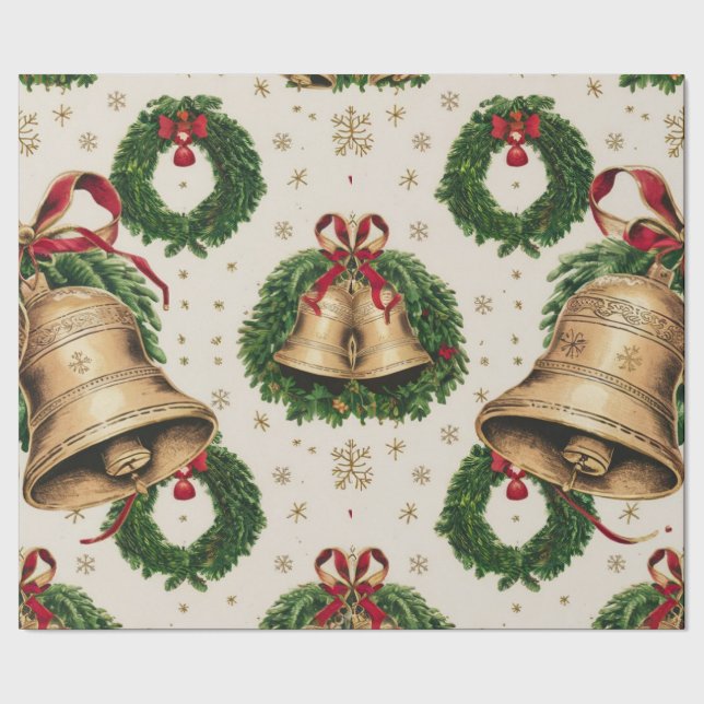 Christmas Bells Wrapping Paper (Seam)